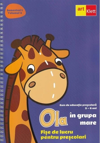 OLA în grupa mare. Fișe de lucru pentru preșcolari (5-6 ani). Semestrul 1. Vol. 2