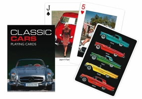 Cărți de joc Piatnik de colecție cu tema „Classic Cars”