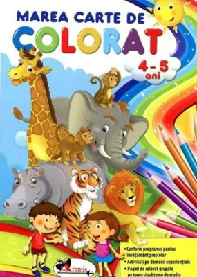 Marea carte de colorat (4-5 ani)