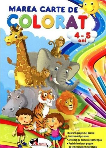 Marea carte de colorat (4-5 ani)