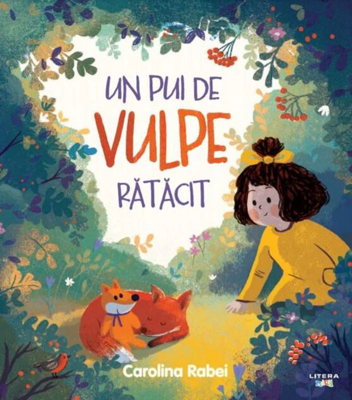 Un pui de vulpe rătăcit