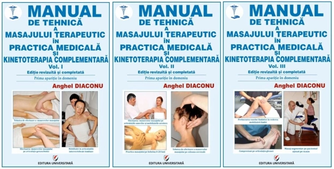Manual de tehnică a masajului terapeutic și kinetoterapia complementară (Vol. 1-3)