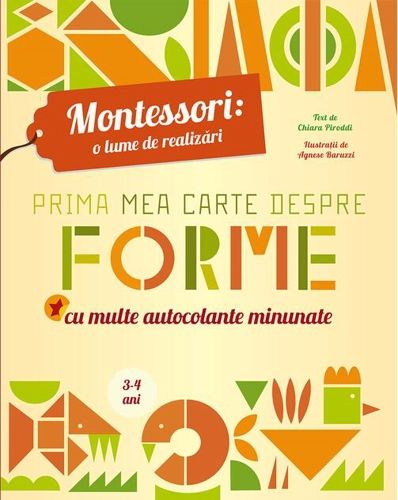 Montessori: Prima mea carte despre forme
