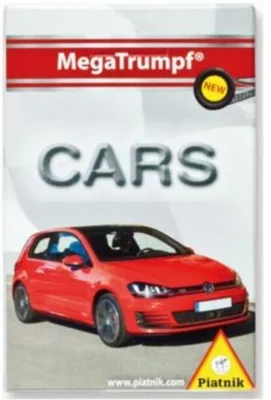 Cars - Cărți de joc MegaTrumpf