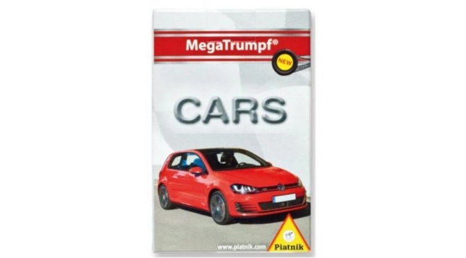 Cars - Cărți de joc MegaTrumpf