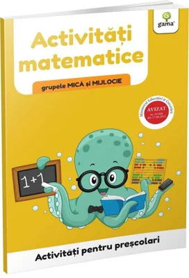 Activități matematice. Grupele mică și mijlocie. Activități pentru preșcolari