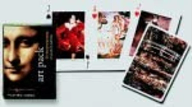 Cărți de joc Piatnik de colecție cu tema „Leonardo da Vinci”