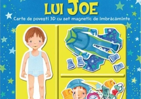 Călătoriile lui Joe. Carte de povești 3D cu set de magnetic de îmbrăcăminte