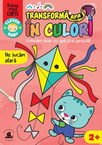 Transformă apa în culori. Ne jucăm afară!