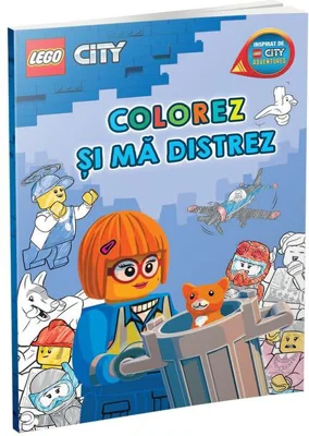 Colorez și mă distrez în Orașul LEGO!