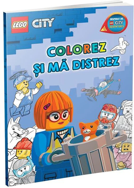 Colorez și mă distrez în Orașul LEGO!