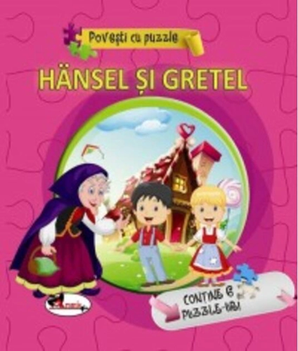 Hansel și Gretel - Povești cu puzzle