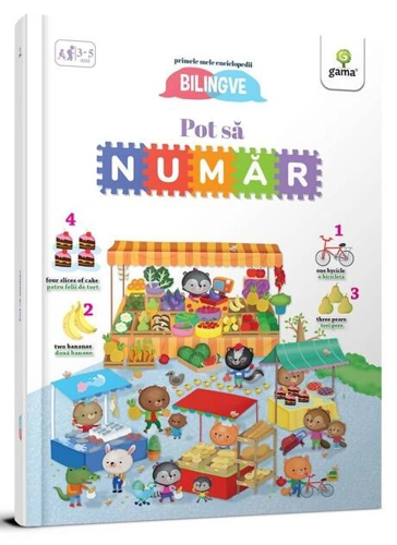 Pot să număr! Primele mele enciclopedii bilingve