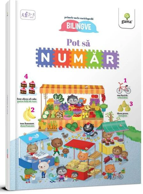 Pot să număr! Primele mele enciclopedii bilingve
