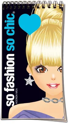 So Fashion So Chic - My Notebook - Bleu