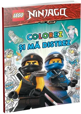 Colorez și mă distrez cu Ninjago!