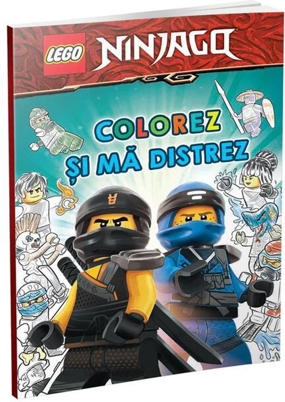 Colorez și mă distrez cu Ninjago!
