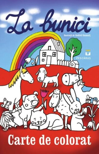 La bunici. Carte de colorat