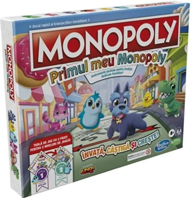 Joc Monopoly - Primul meu Monopoly în limba română