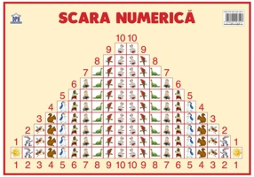 Planșă. Scara numerică