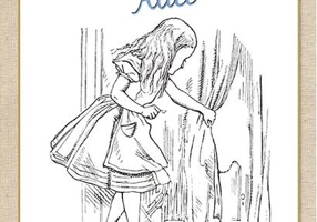 Dă culoare clasicilor - Aventurile lui Alice în Țara Minunilor
