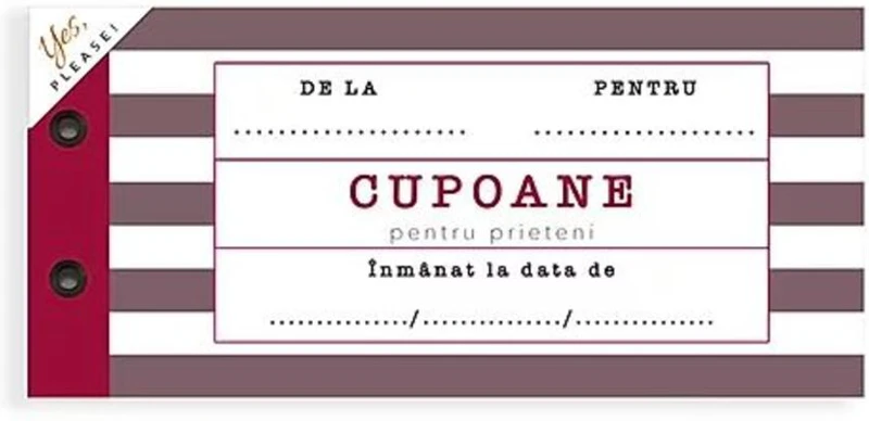 Cupoane - pentru prieteni