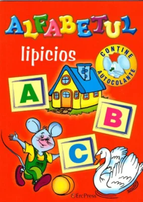 Alfabetul lipicios. Conține 90 de autocolante