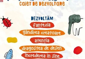 Pete de culoare. Caiet de dezvoltare. Desenăm cu copiii – 3-5 ani