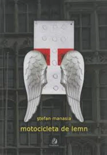 motocicleta de lemn