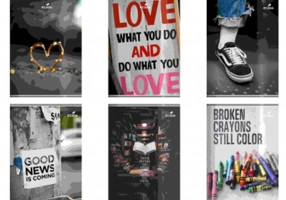 Caiet foaie velină ECADA Policrom A4, 60 file - 29460