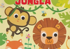 Jungla. Carte de colorat reutilizabilă cu apă