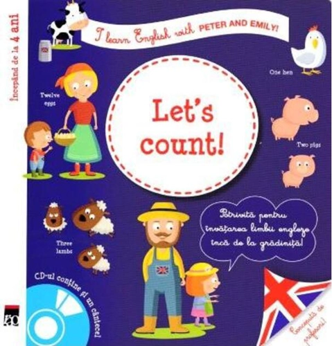 I learn English with Peter and Emily! Let's count!