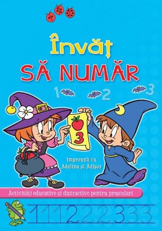 Învăț Să număr cu Adelina și Adișor