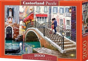 Puzzle 2000 piese „Venice Bridge”