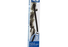 Cărbune natural cilindric Milan 6-8mm, 3/set