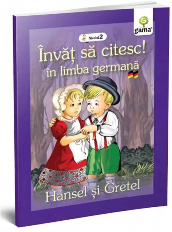 Hansel și Gretel. Învăț să citesc. Limba germană, nivelul 2 (7+ ani)