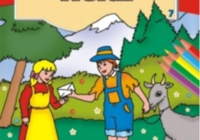 Heidi. Lipim și colorăm nr. 7