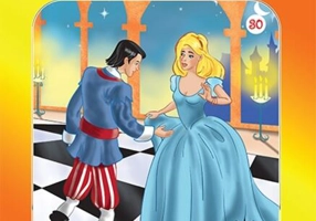 Cenușăreasa. Carte de colorat