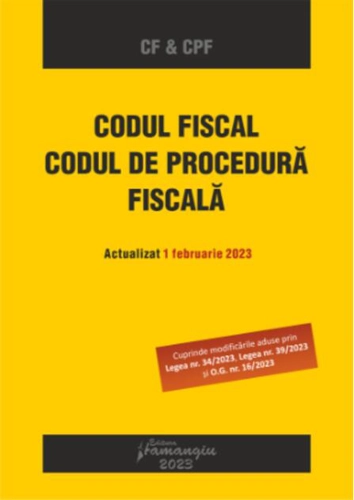 Codul fiscal. Codul de procedură fiscală