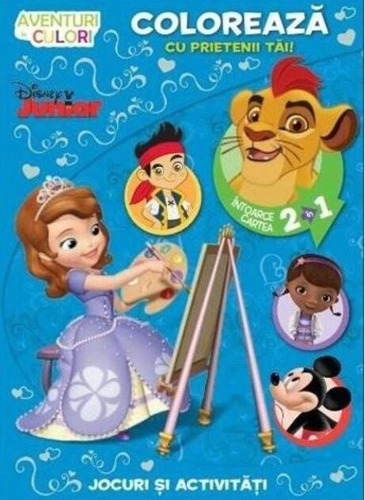 Colorează cu prietenii tăi!