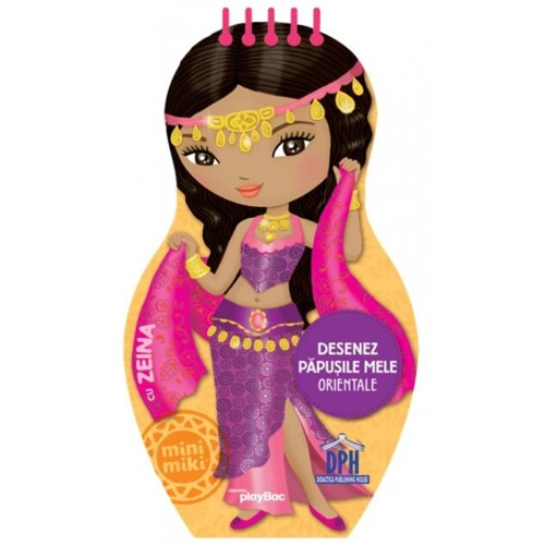 Desenez păpușile mele orientale cu Zeina