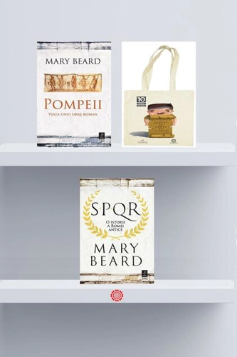 Pachet Mary Beard + Sacoșa Expert în cărți de istorie