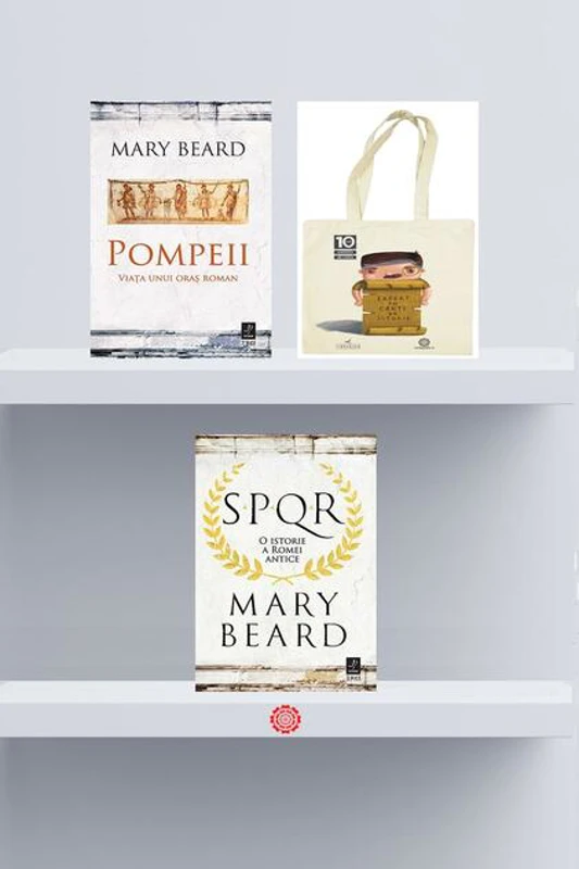 Pachet Mary Beard + Sacoșa Expert în cărți de istorie