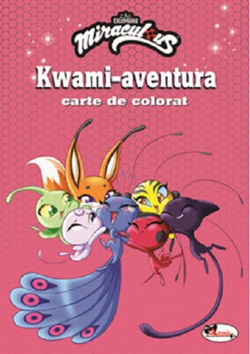 Kwami-aventură. Carte de Colorat