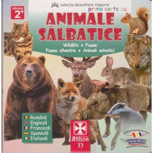 Prima carte cu Animale Sălbatice