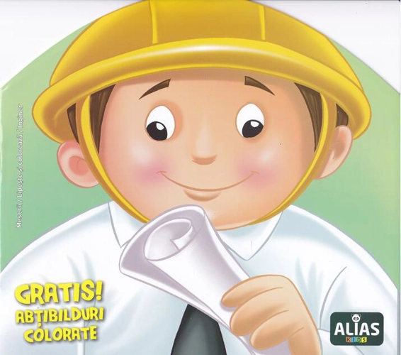 Inginer. Carte de colorat