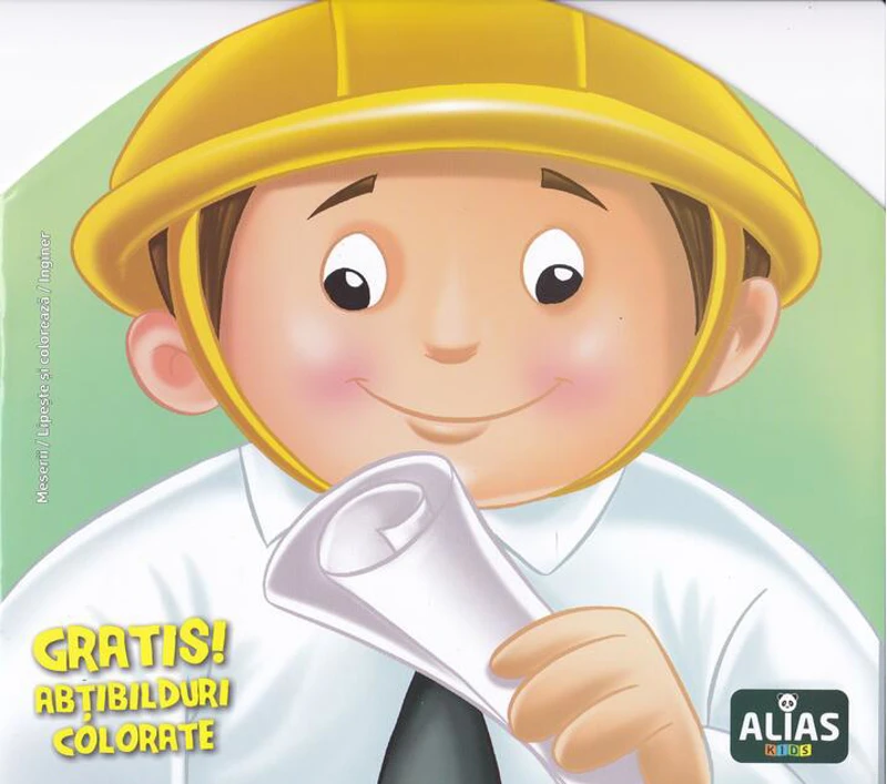 Inginer. Carte de colorat