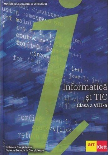 Informatică și TIC. Manual clasa a VIII-a