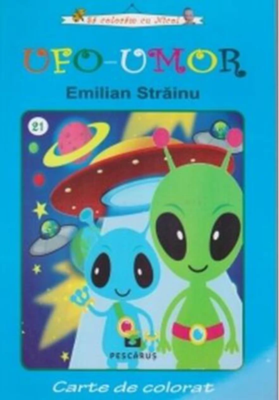 Ufo - Umor. Carte de colorat