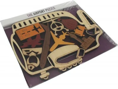 Puzzle Logic Cu Mijloace De Transport Constantin - The Airport